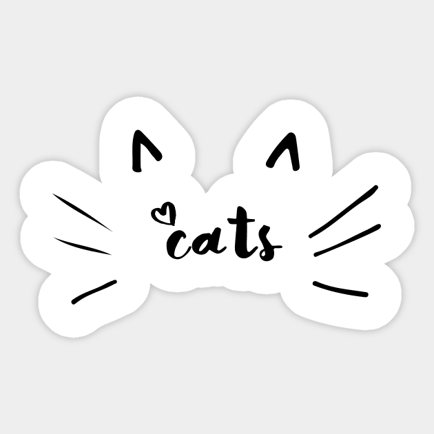 Love Cats Sticker by oksmash